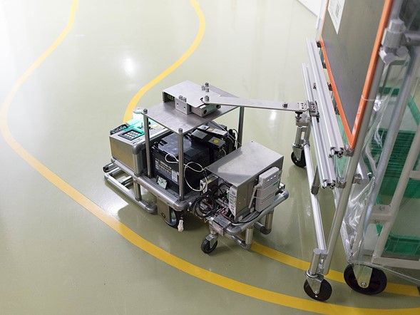 نحوه انتقال رباتیک در کارخانه کانن