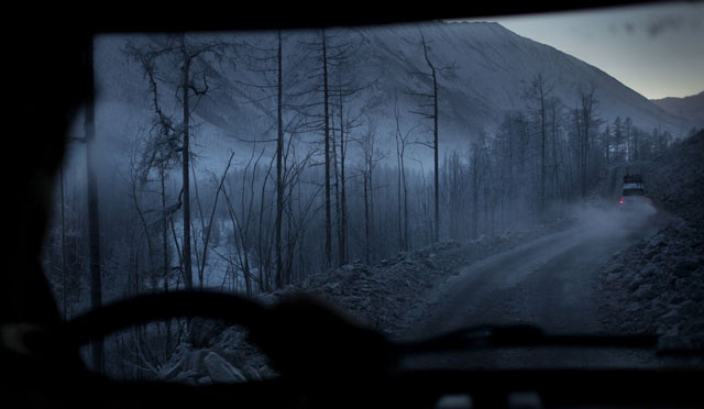 عکاسی از جاده کولیما استالین