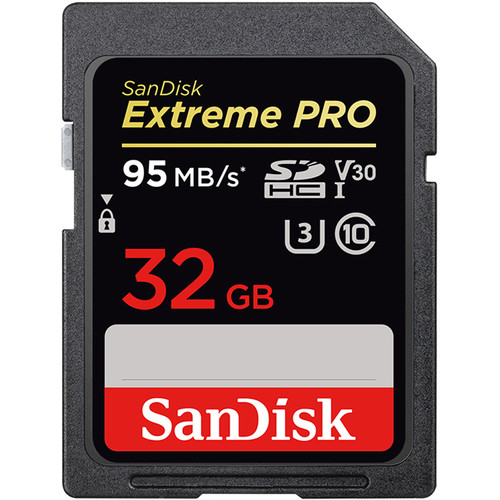 کارت حافظه سن دیسک SanDisk SD 32GB Extreme PRO UHS-I 95mb