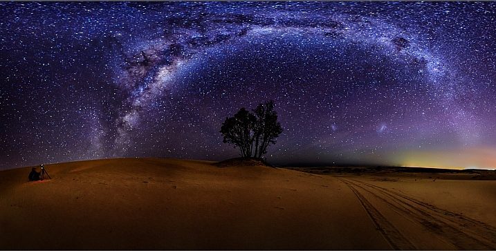 تماشای آسمان از دید عکاسان