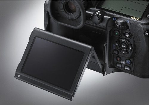 نمایشگر دوربین Pentax 645Z