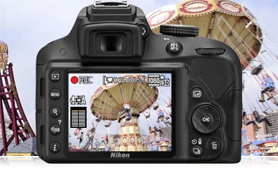 نمایشگر دوربین Nikon D3300 Camera
