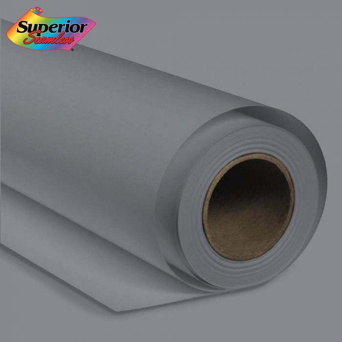 Superior Seamless 21 Pursuit Grey Background Paper Roll