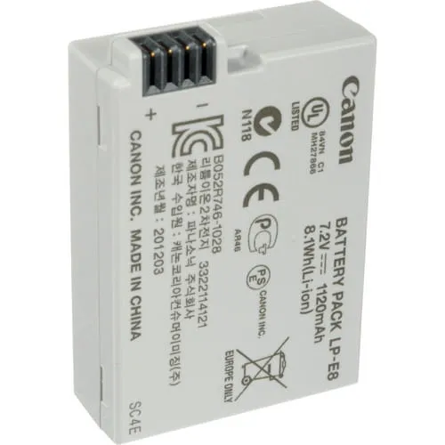 باتری دوربین کانن Canon LP-E8 مشابه اصل
