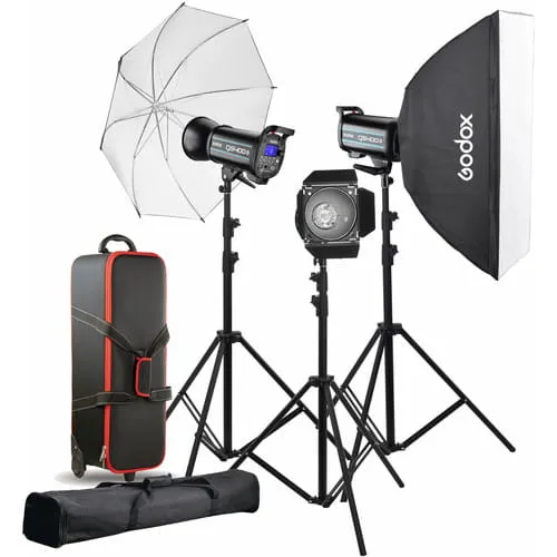 کیت فلاش گودکس Godox QS400II 3-Light Studio