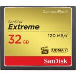 کارت حافظه سن دیسک SanDisk CF 32GB Extreme 800X 120mb