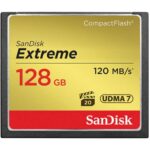 کارت حافظه سن دیسک SanDisk CF 128GB Extreme 800X 120mb