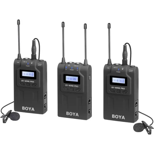 میکروفن یقه ای بیسیم بویا BOYA BY-WM8 Pro-K2