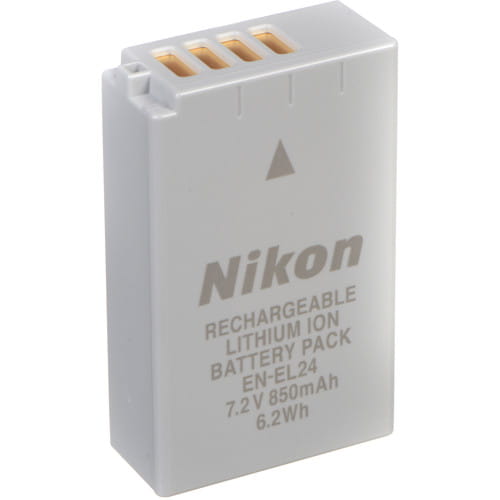 باتری دوربین نیکون Nikon EN-EL24 مشابه اصل