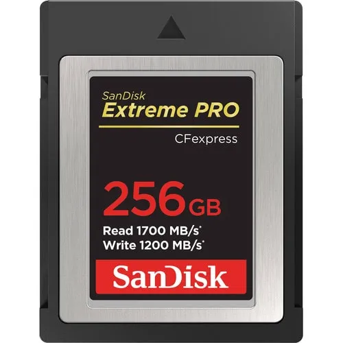 کارت حافظه سن دیسک SanDisk 256GB Extreme PRO CFexpress Card Type B