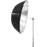 چتر عکاسی داخل نقره ای بیرون مشکی عمیق گودکس Godox UB-105S Parabolic