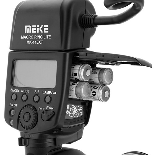 رینگ فلاش میک Meike MK-14EXT TTL Macro برای کانن
