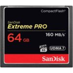 کارت حافظه سن دیسک SanDisk CF 64GB Extreme Pro 1067X 160mb