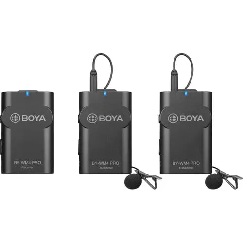 میکروفن یقه ای بیسیم بویا BOYA BY-WM4 PRO-K2