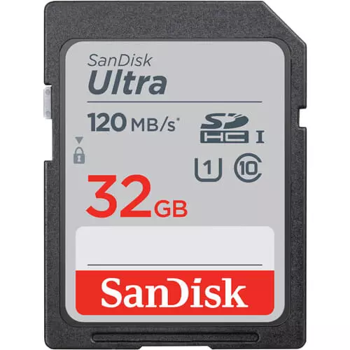 کارت حافظه سن دیسک SanDisk SD 32GB Ultra UHS-I 120mb SDHC