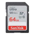 کارت حافظه سن دیسک SanDisk SD 64GB Ultra UHS-I 120mb SDHC