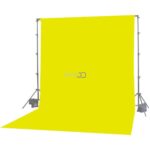 فون عکاسی مخمل زرد 3×2 متر