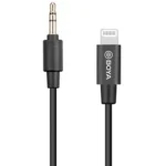 کابل تبدیل میکروفن بویا Boya BY-K1 3.5mm to Lightning