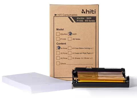 کاغذ پرینتر هایتی HiTi P-50 Print Kit for S420/S400
