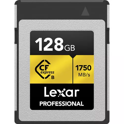 کارت حافظه لکسار Lexar 128GB CFexpress Type B Card GOLD