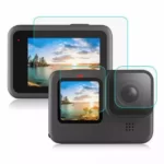 محافظ لنز و صفحه نمایش پلوز PULUZ GoPro Hero 9/10/11 Tempered Glass
