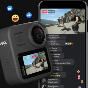 پخش زنده در دوربین ورزشی گوپرو GoPro MAX 360 Action Camera