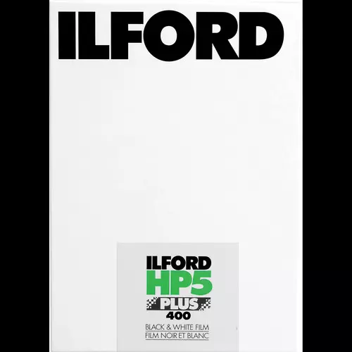 نگاتیو تخت سیاه و سفید Ilford HP5 Plus B&W Negative Film 4x5" - 25 Sheets