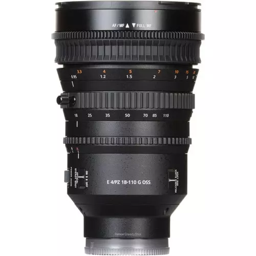 لنز سینمایی سونی Sony E PZ 18-110mm f/4 G OSS Lens