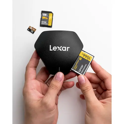 رم ریدر لکسار Lexar Professional Multi-Card 3-in-1 USB 3.0 Reader