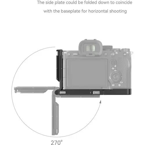 ال براکت SmallRig Foldable L-Bracket for Sony a7 IV / a7R V / a7S III