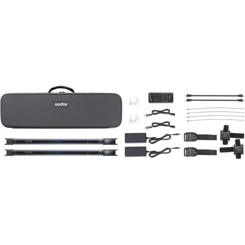 کیت باتوم لایت گودکس Godox TL60 RGB Tube Light 2-Light Kit