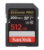 کارت حافظه سن دیسک SanDisk 512GB Extreme PRO UHS-I 200mb SDXC