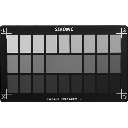 کارت خاکستری سکونیک SEKONIC Exposure Profile Target II