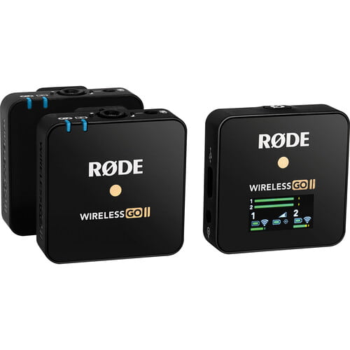 کیت میکروفن بیسیم رود Rode Wireless GO II + کابل آیفون sc15