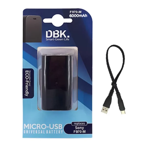 باتری DBK F970-M Micro-USB mAh6000
