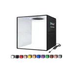 خیمه عکاسی با نور داخلی پلوز Puluz Tent LED 40cm