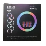 رینگ لایت MJ18 RGB Ring Light