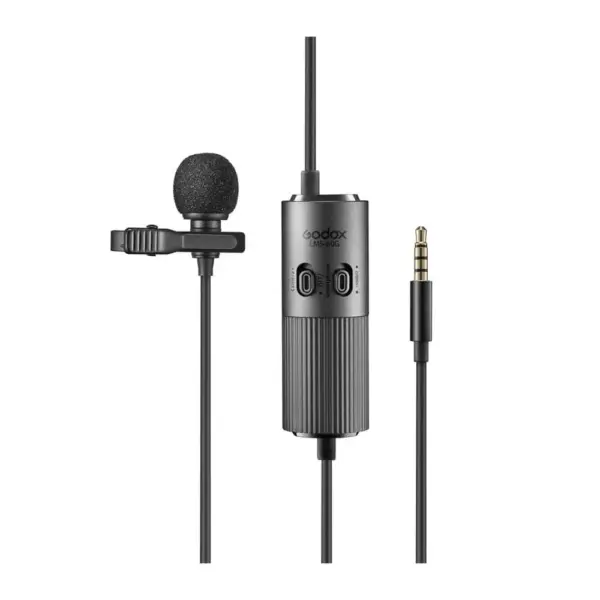 میکروفن یقه ای با سیم گودکس Godox LMS-60G Omnidirectional Lavalier Microphone