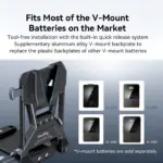 پلیت نصب باتری SmallRig V-Mount Battery Mounting Plate