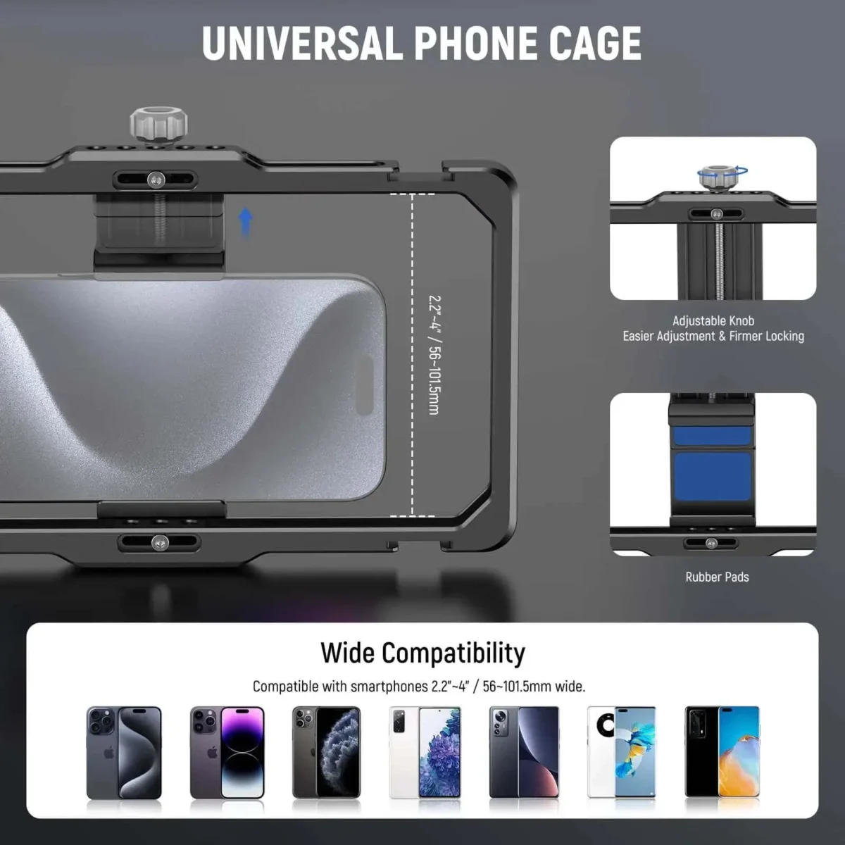 کیج موبایل نیور NEEWER PA009S Smartphone Video Rig