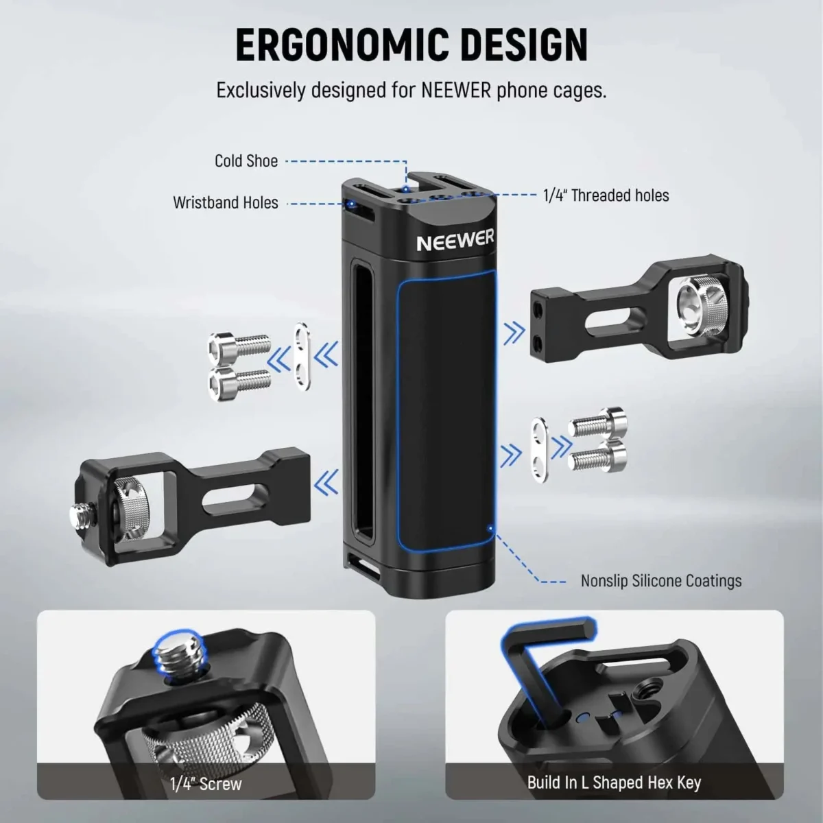 کیج موبایل نیور NEEWER PA009S Smartphone Video Rig