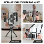 کیج موبایل نیور NEEWER PA009S Smartphone Video Rig