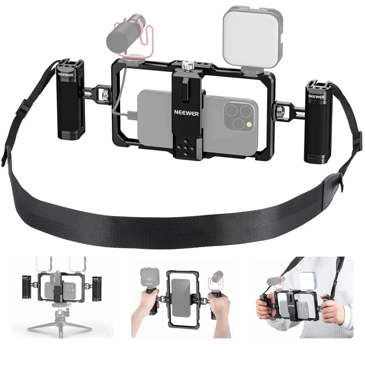 کیج موبایل نیور NEEWER PA009S Smartphone Video Rig