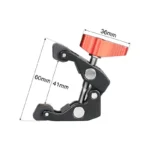 گیره فلزی کوچک Little Rod Clamp Clip