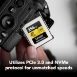 کارت حافظه لکسار Lexar 256GB Professional CFexpress Type B Card GOLD Series
