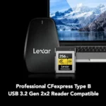 کارت حافظه لکسار Lexar 256GB Professional CFexpress Type B Card GOLD Series