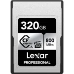 کارت حافظه لکسار Lexar 320GB Professional CFexpress Type A Card SILVER