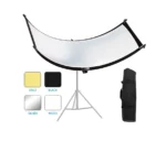 رفلکتور عکاسی خمیده 4 کاره OVOO سایز 60x180 سانتی متر | Curved Reflector
