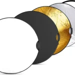 رفلکتور 5 کاره فوتوکس Photox Reflector 110cm دسته دار