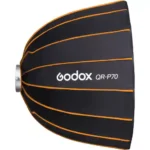 نمای بقل سافت باکس پارابولیک پرتابل گودکس Godox P70 Parabolic Softbox